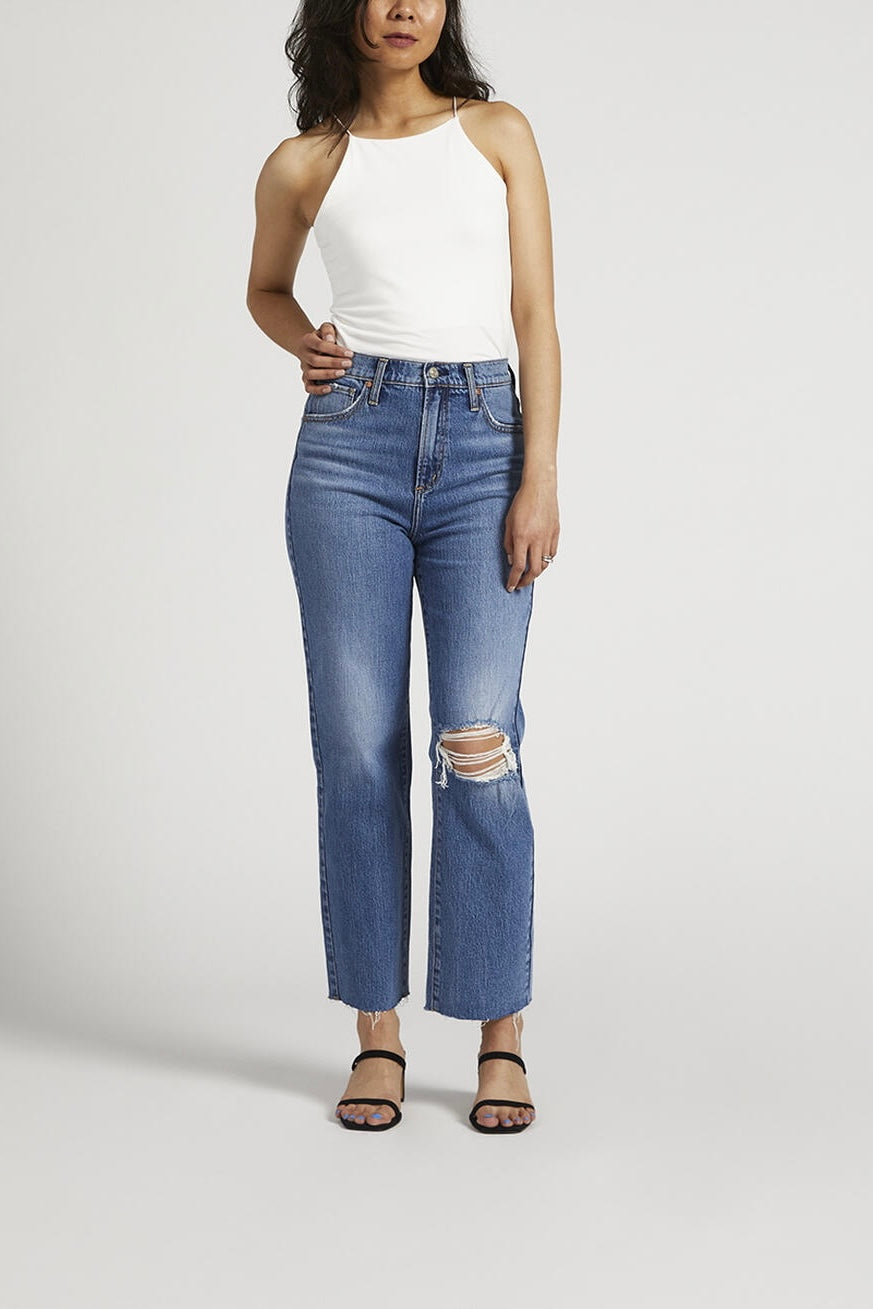 HIGHLY DESIRABLE HIRISE STRAIGHT LEG