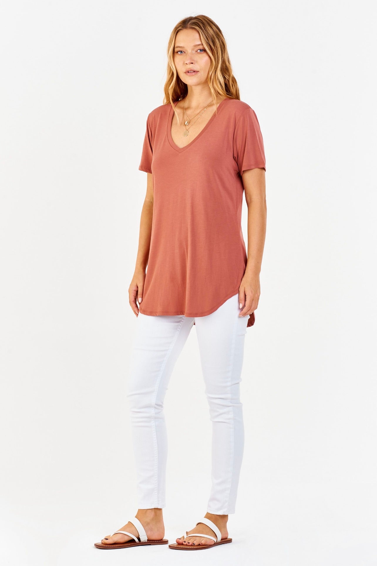 MEGAN CENTER SEAM TOP