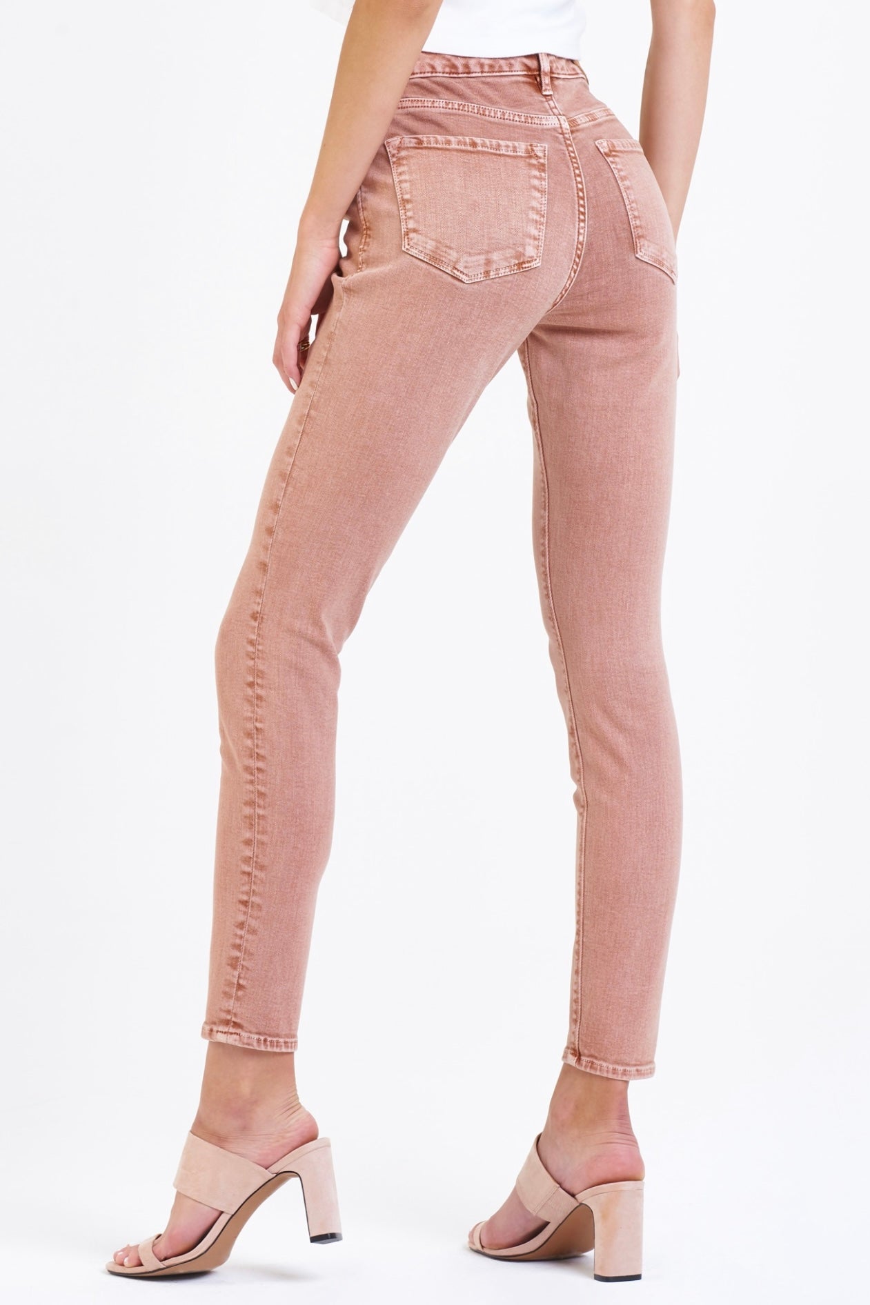 GISELE HIRISE ANKLE SKINNY