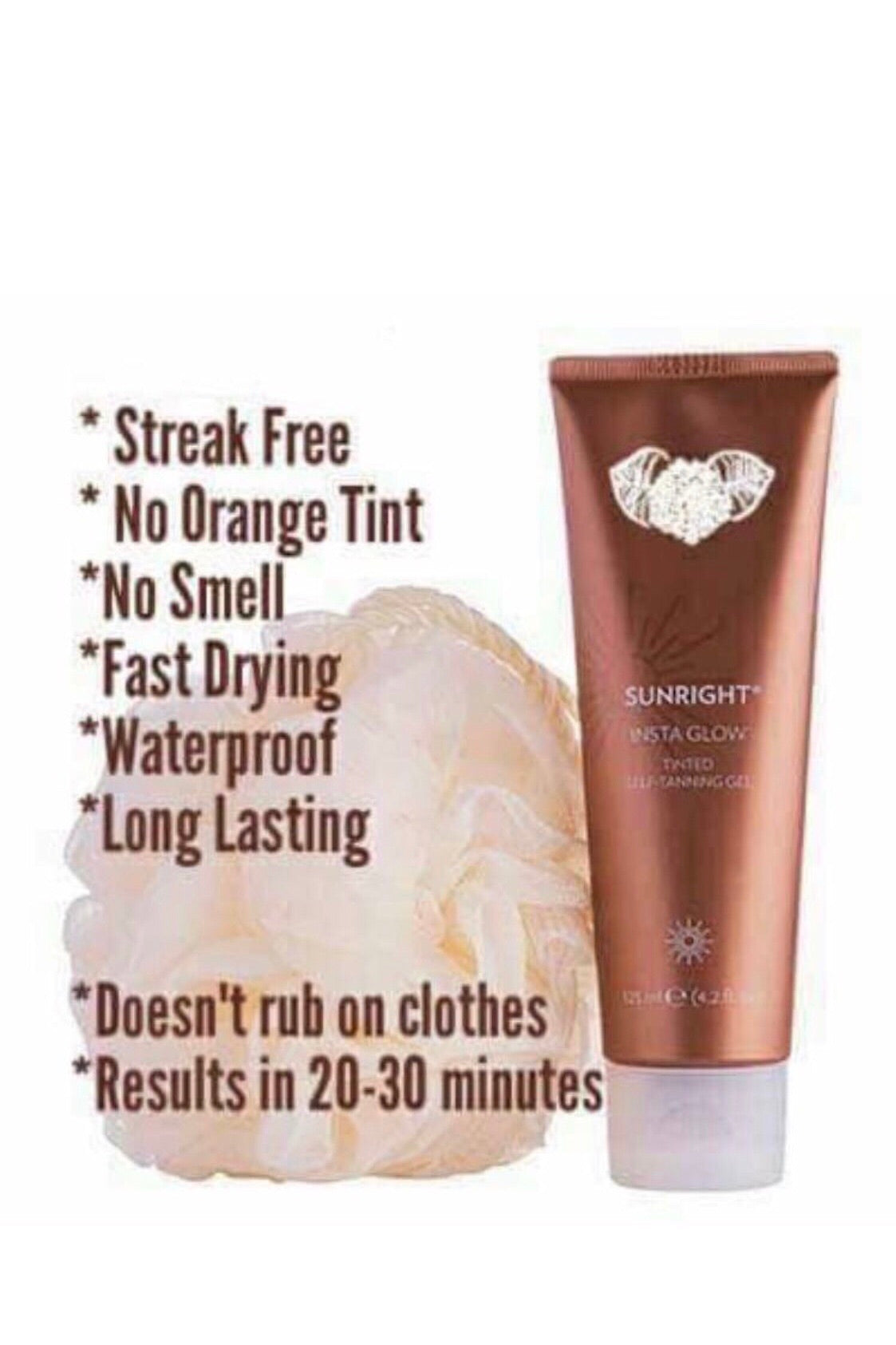 Sunright® Insta Glow SUNLESS TANNING GEL