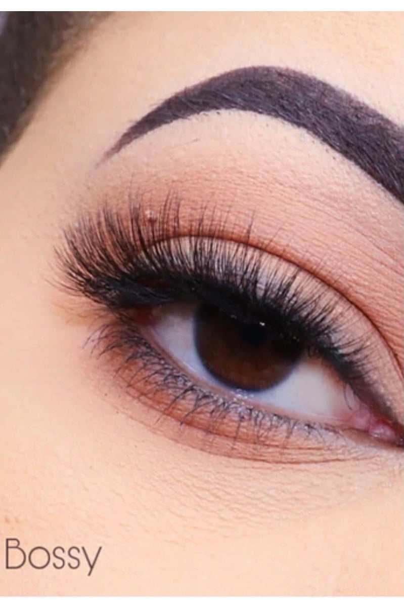 3D FAUX MINK LASHES: BOSSY