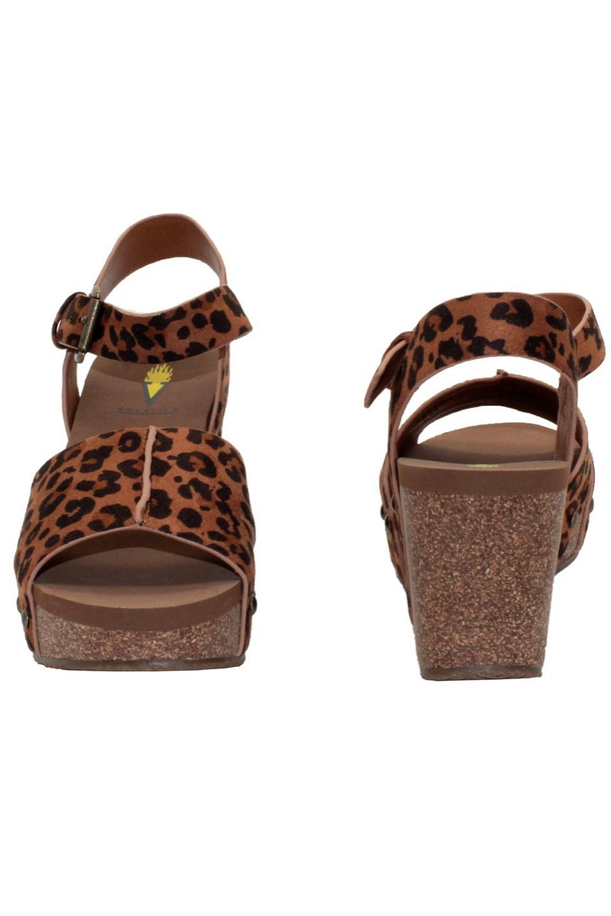 NEKOMA BUTTED SEAM WEDGE WITH ANKLE STRAP