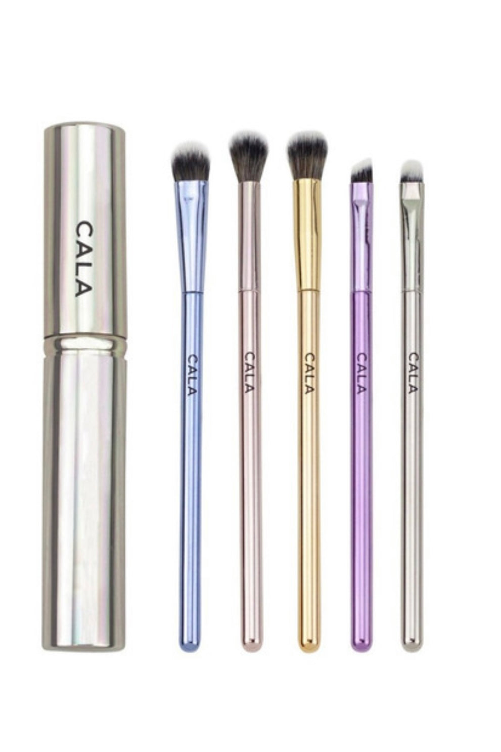 EYE NEED IT: MIXED METALS COSMETIC BRUSH SET