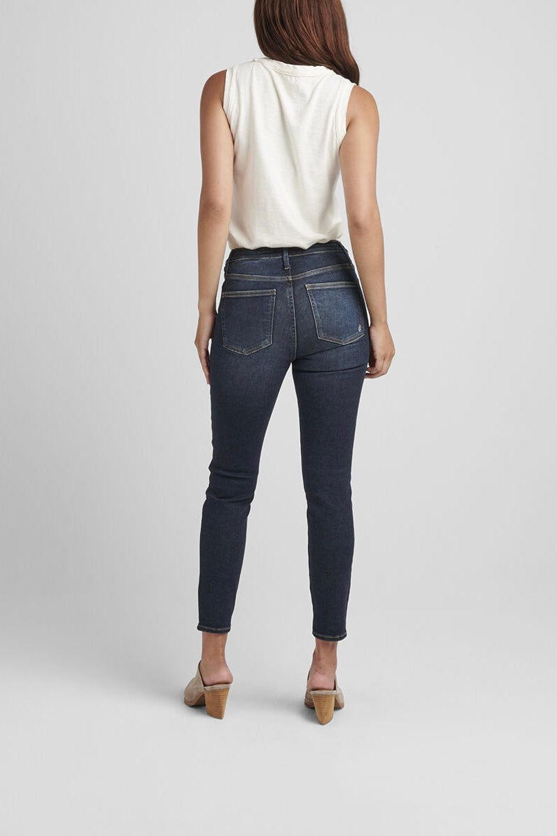 INFINITE FIT HIRISE SKINNY JEAN DARK WASH
