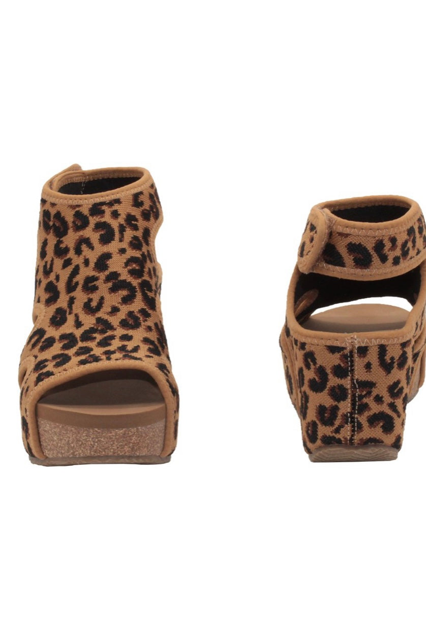 CHALET STRETCH KNIT WITH ANKLE STRAP CUT OUT