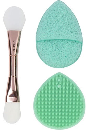 CLEANSE & REFRESH MASK BRUSH & EXFOLIATOR SET