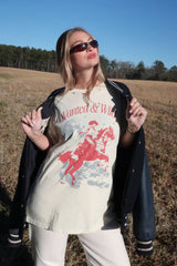 WANTED AND WILD GRAPHIC TEE