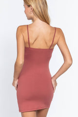 Cami Dress With Adjustable Spaghetti Straps