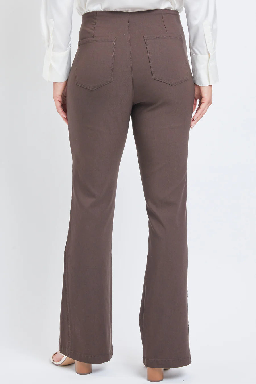 HYPERSTRETCH PULL ON BOOT CUT WITH INSET BOTTOM SEAM