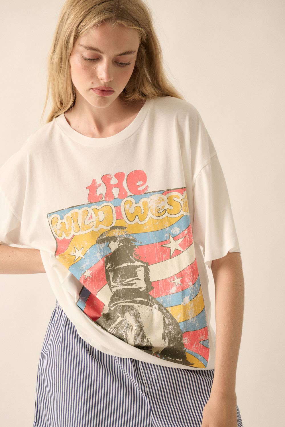 THE WILD WEST VINTAGE GRAPHIC TEE