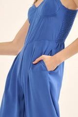 CORSET STYLE ROMPER WITH SWEETHEART NECKLINE