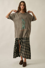 FREEDOM STATUE OF LIBERTY VINTAGE WASH GRAPHIC TEE