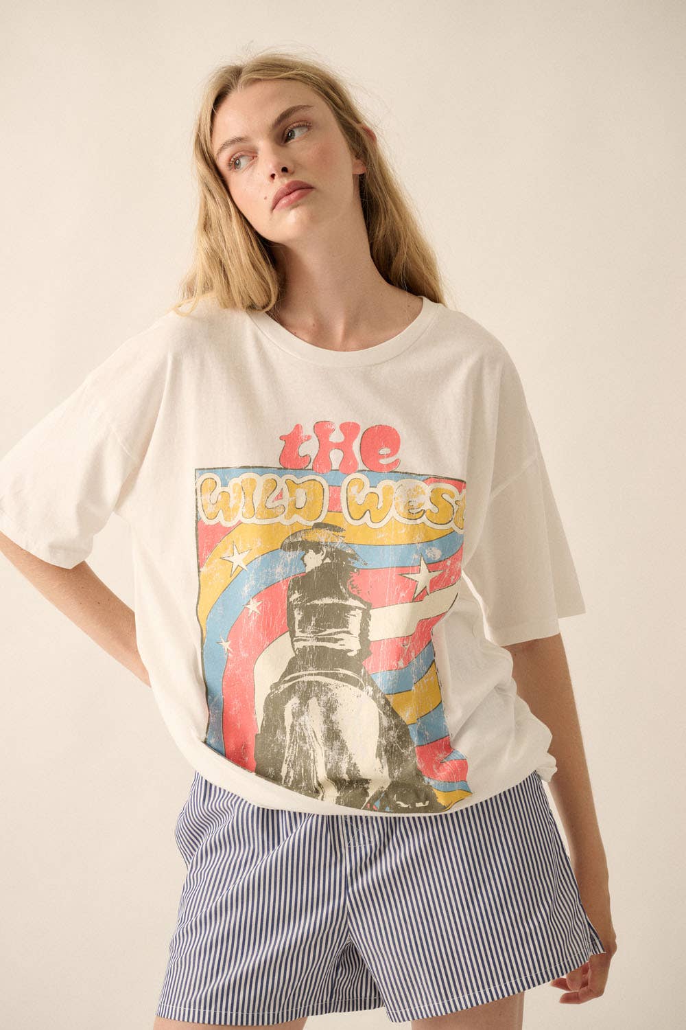 THE WILD WEST VINTAGE GRAPHIC TEE