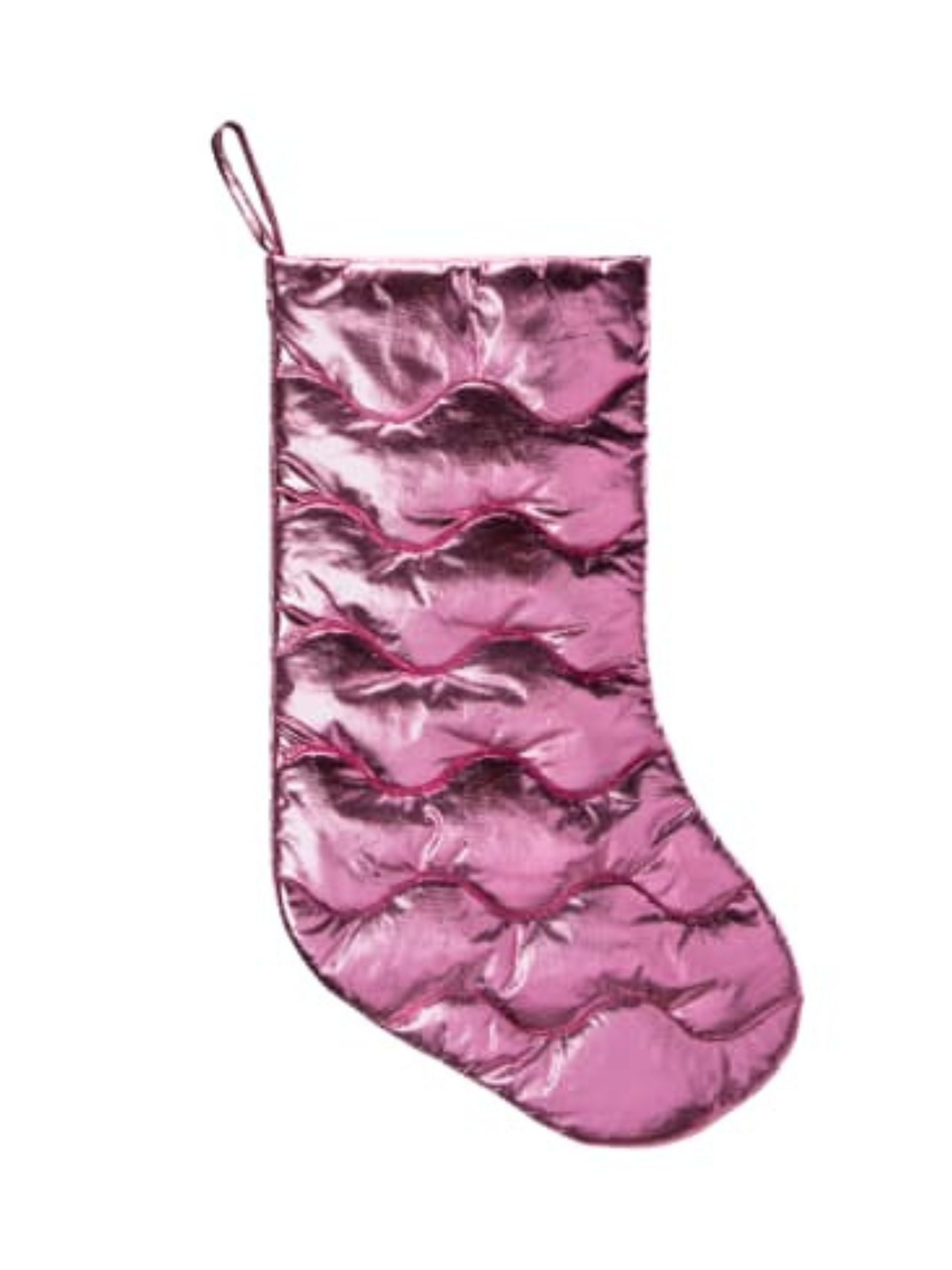 Hotpink Puffer Stocking