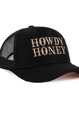 HOWDY HONEY MESH BACK CAP