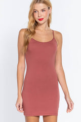 Cami Dress With Adjustable Spaghetti Straps