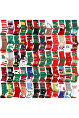 FUZZY CHRISTMAS SOCKS