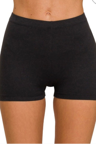 SHORT LENGTH BIKER SHORTS