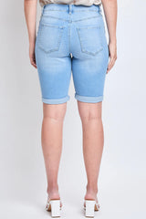 BERMUDA SHORTS WITH TUMMY CONTROL