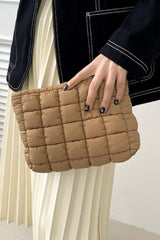 PUFFER MAKEUP BAG/CLUTCH