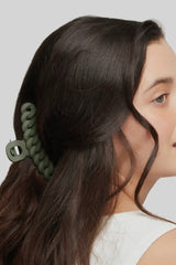 MATTE CHAIN LINK DESIGN HAIR CLIP