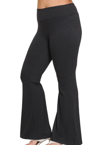 CURVY SOFT FLARE YOGA PANT