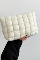 PUFFER MAKEUP BAG/CLUTCH