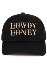 HOWDY HONEY MESH BACK CAP