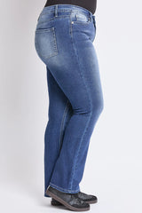 CURVY MIDRISE PREMIUM STITCH BOOTCUT JEANS