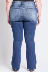 CURVY MIDRISE PREMIUM STITCH BOOTCUT JEANS