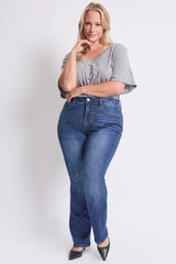 CURVY HIRISE SLIM BOOTCUT JEANS