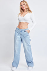 DREAM FIT MIDRISE UTILITY STRAIGHT LEG JEAN