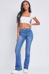 WANNABETTABUTT MIDRISE BOOTCUT CLEAN WASH JEANS