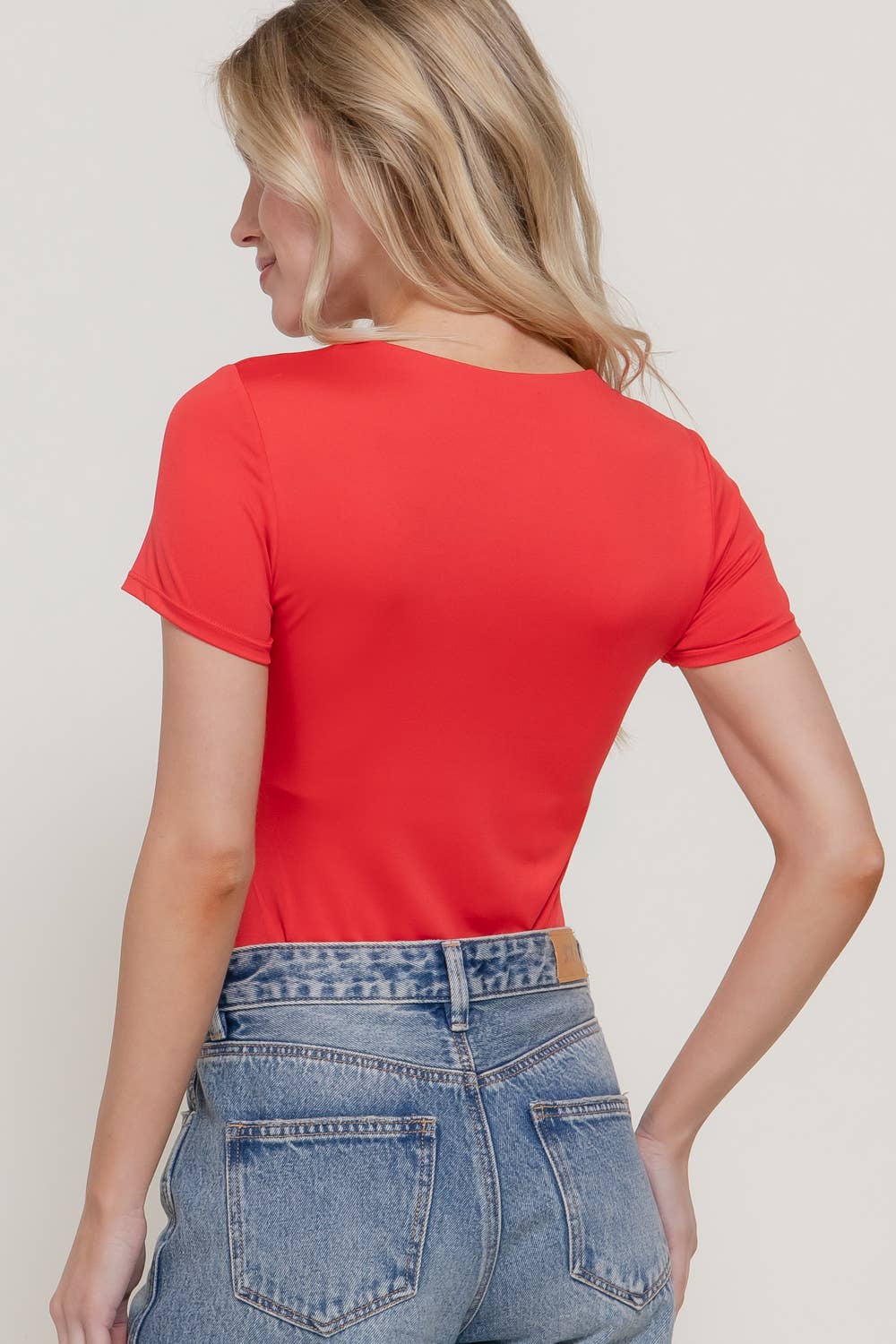 Short Sleeve Crew Neck ITY Bodysuit