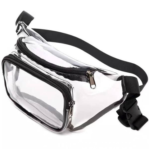SEE-THROUGH CLEAR FANNY PACK