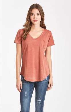 PHOENIX S/S VNCK PKT TEE