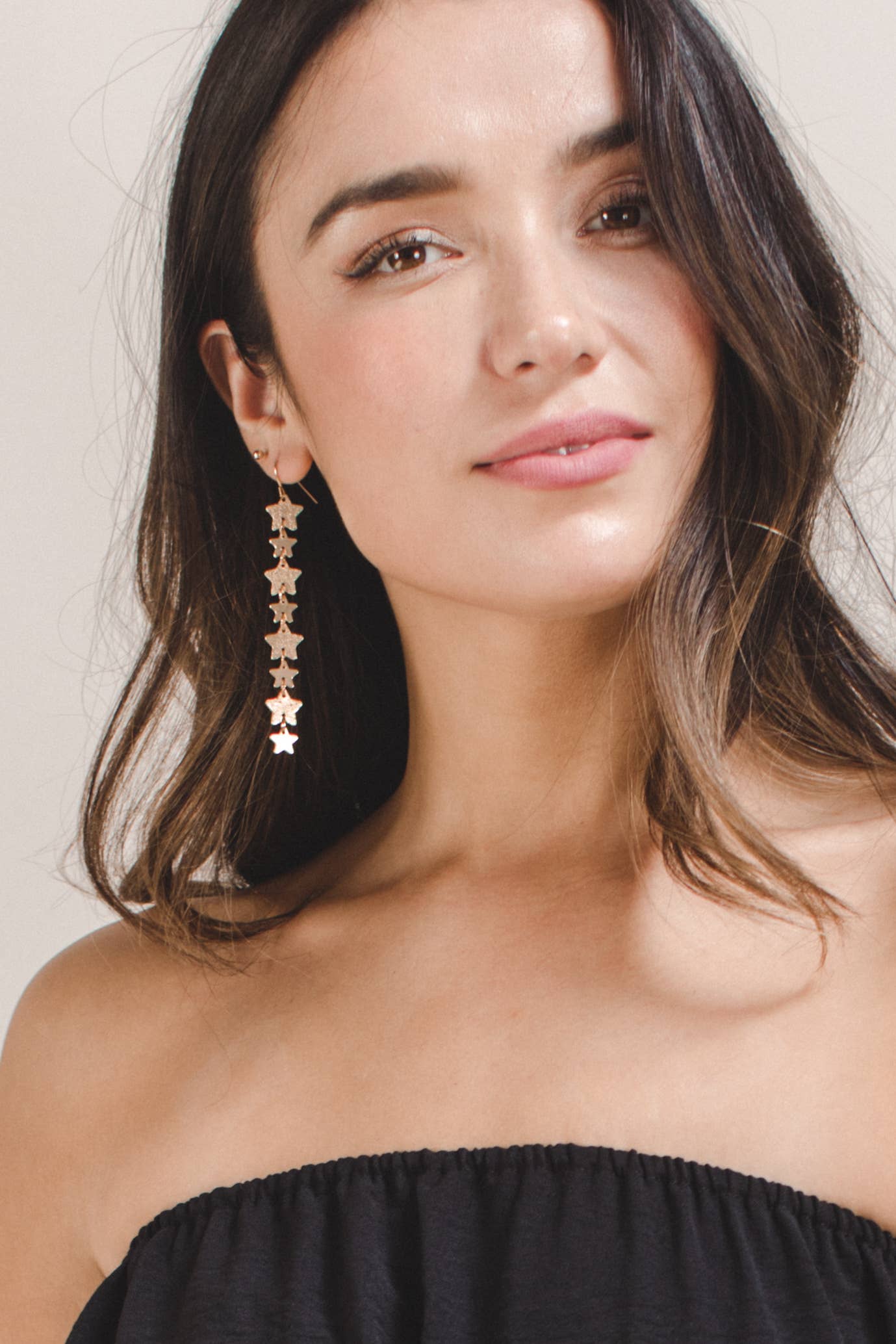 Gold Star Earrings