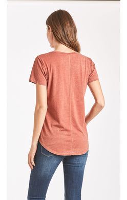 PHOENIX S/S VNCK PKT TEE