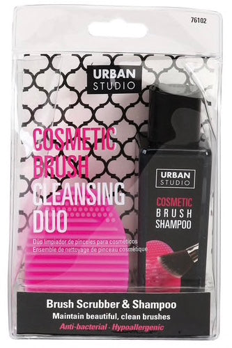 COSMETIC BRUSH CLEANSING DUO