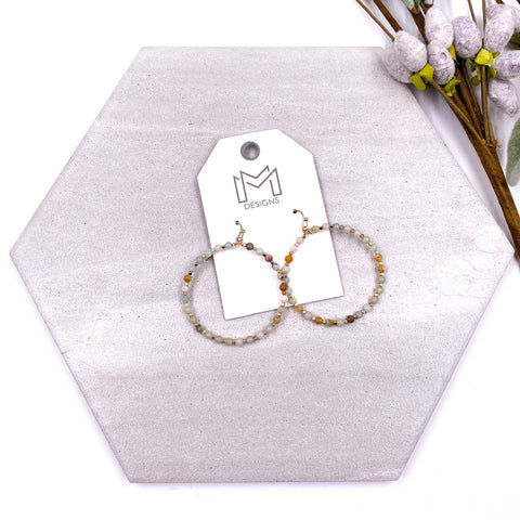 Laramie Earrings - Amazonite