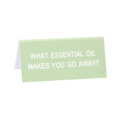 Essential Oil Small Sign