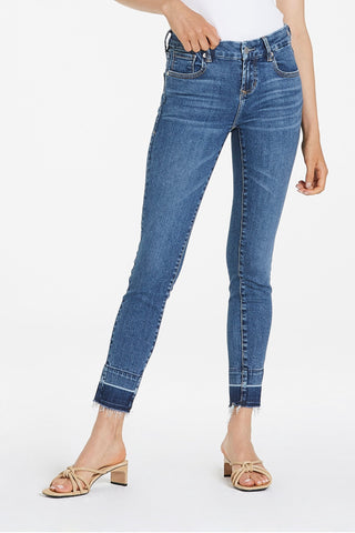JOYRICH MIDRISE ANKLE SKINNY WITH WIDE RELEASED HEM
