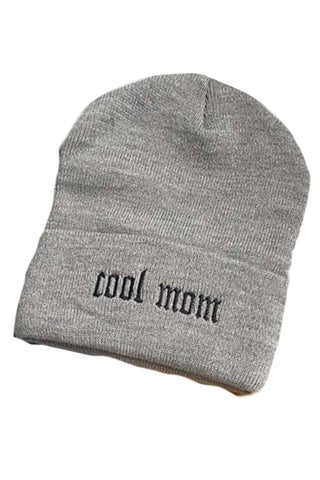 Cool Mom Beanie - Grey