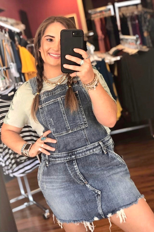 DENIM SKIRTALL - Main Image