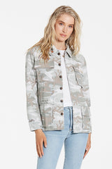 ROXIE EMBROIDERED CAMO JACKET