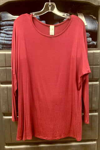 LONG DOLMAN SLV BASIC