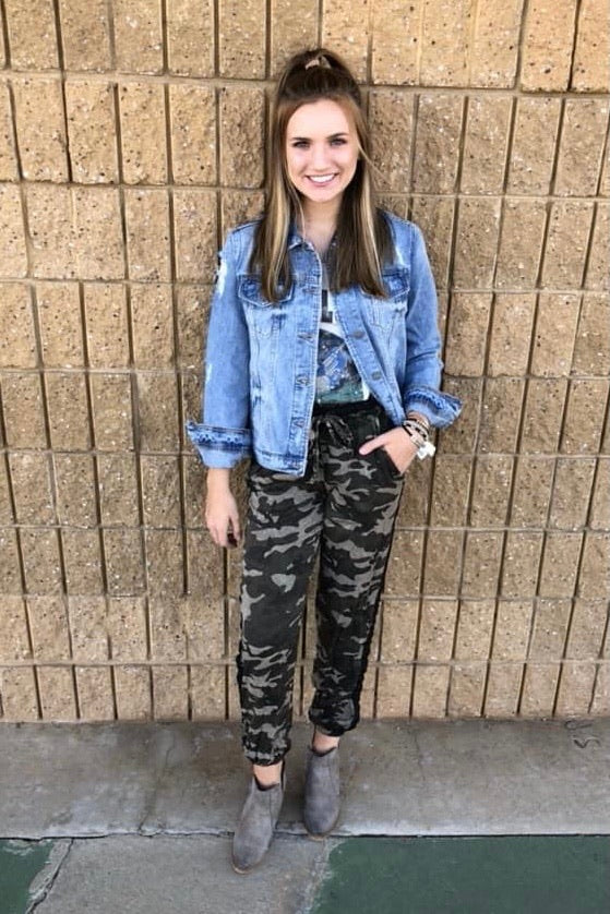 PEMBROKE CAMOFLAUGE PANTS