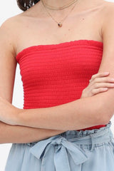 BANDAGE STYLE TUBE TOP