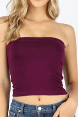 ROUCHED SIDE TUBE TOP